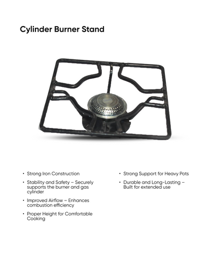 Cylinder Burner Stand