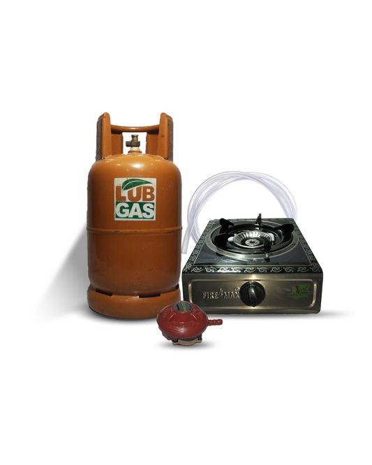 Combo Deal 1 | 12KG Cylinder & Single Gas Stove